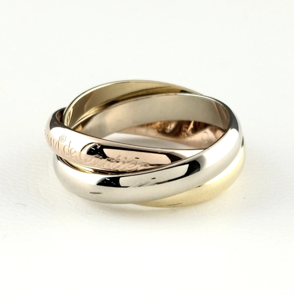 CARTIER Authentic Gold Trinity Ring - Picture 2 of 6